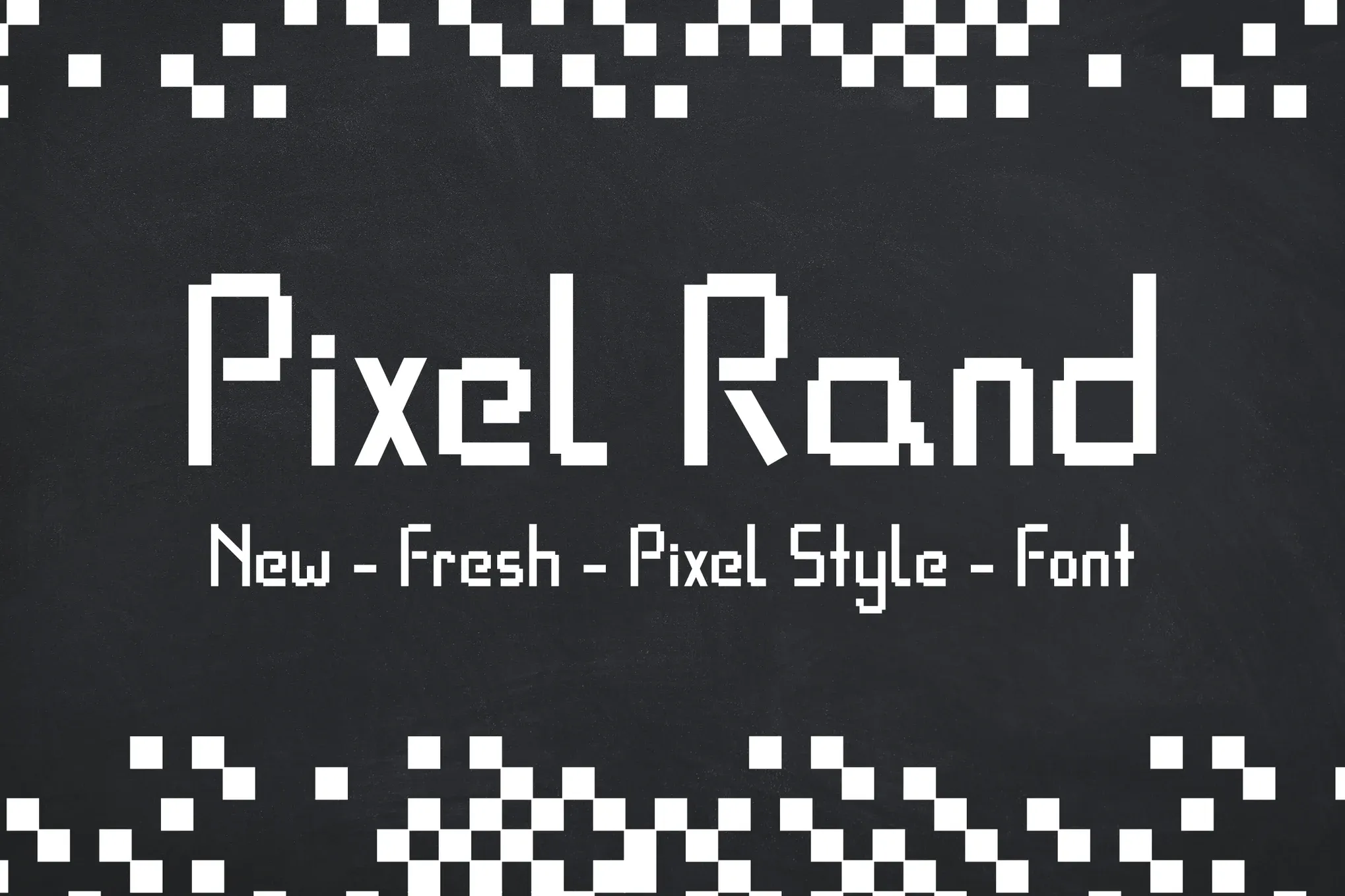 Pixel Rand Fuente para Videojuegos